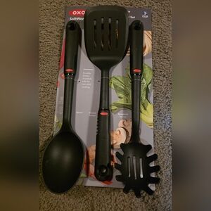 OXO Black Kitchen Utensil Set